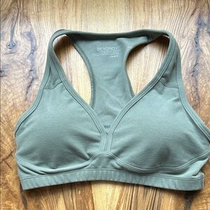 Beyond Yoga Sage Green Sports Bra